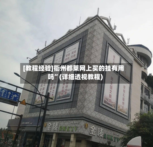 [教程经验]衢州都莱网上买的挂有用吗”(详细透视教程)