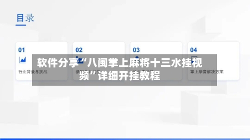软件分享“八闽掌上麻将十三水挂视频”详细开挂教程-第1张图片