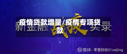 疫情贷款增量/疫情专项贷款