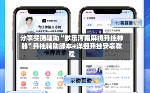 分享实测辅助“微乐河南麻将开挂神器”开挂辅助脚本+详细开挂安装教程