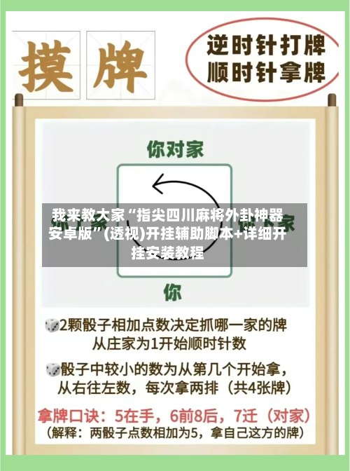 我来教大家“指尖四川麻将外卦神器安卓版”(透视)开挂辅助脚本+详细开挂安装教程-第1张图片