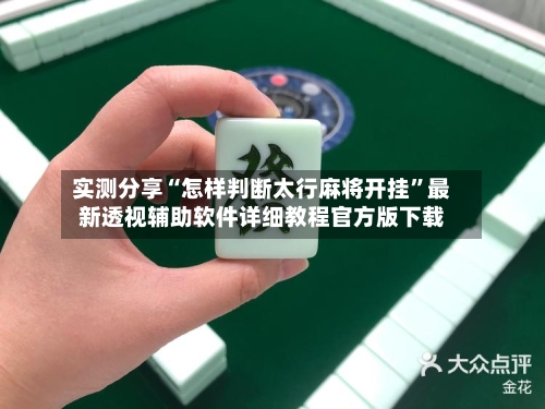 实测分享“怎样判断太行麻将开挂”最新透视辅助软件详细教程官方版下载