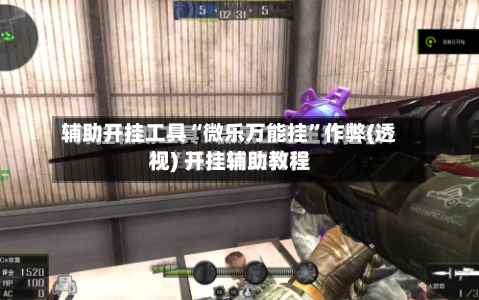辅助开挂工具“微乐万能挂”作弊(透视) 开挂辅助教程