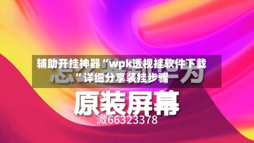 辅助开挂神器“wpk透视挂软件下载”详细分享装挂步骤