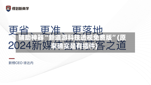辅助神器“新道游科技透视免费版”(原来确实是有插件)-第1张图片