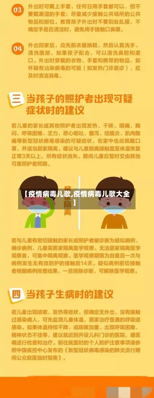 【疫情病毒儿歌,疫情病毒儿歌大全】