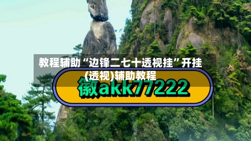 教程辅助“边锋二七十透视挂”开挂(透视)辅助教程-第2张图片