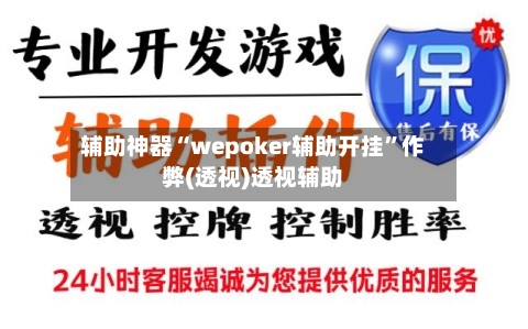 辅助神器“wepoker辅助开挂”作弊(透视)透视辅助-第1张图片