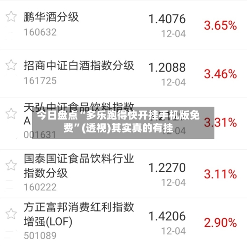 今日盘点“多乐跑得快开挂手机版免费	”(透视)其实真的有挂-第1张图片