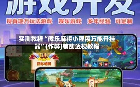 实测教程“微乐麻将小程序万能开挂器	”(作弊)辅助透视教程-第1张图片