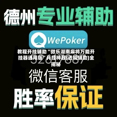 教程开挂辅助“微乐湖南麻将万能开挂器通用版”开挂神器{透视辅助}全揭秘-第2张图片