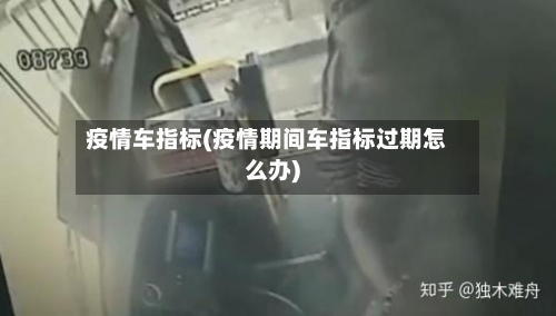 疫情车指标(疫情期间车指标过期怎么办)