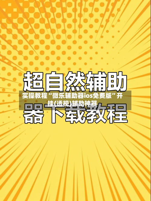 实操教程“微乐辅助器ios免费版”开挂(透视)辅助神器