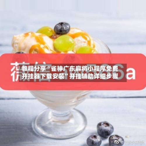 教程分享“雀神广东麻将小程序免费开挂器下载安装”开挂辅助详细步骤-第3张图片