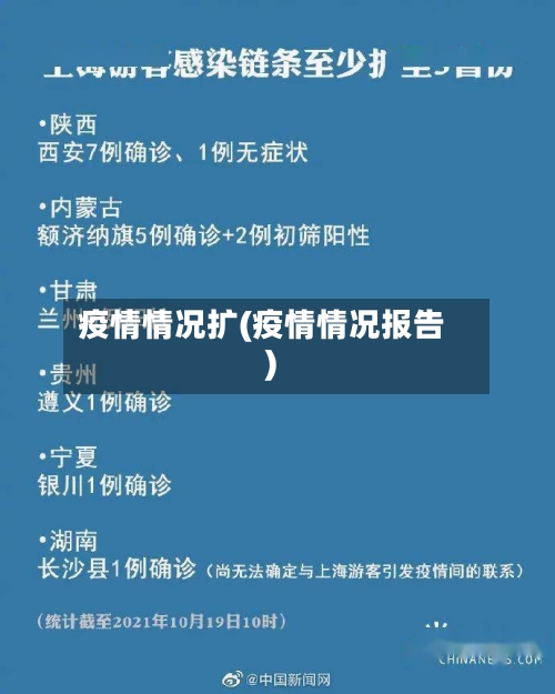 疫情情况扩(疫情情况报告)-第1张图片