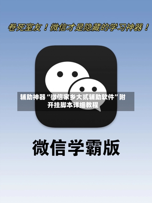 辅助神器“微信家乡大贰辅助软件”附开挂脚本详细教程
