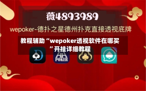 教程辅助“wepoker透视软件在哪买”开挂详细教程-第1张图片