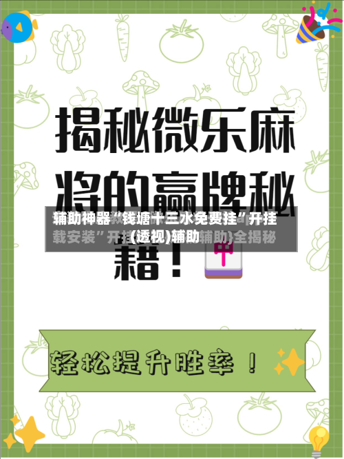 辅助神器“钱塘十三水免费挂”开挂(透视)辅助-第1张图片