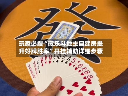 玩家必搜“微乐斗地主自建房提升好牌胜率”开挂辅助详细步骤-第1张图片