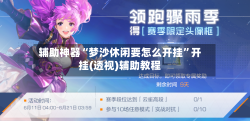 辅助神器“梦沙休闲要怎么开挂”开挂(透视)辅助教程-第3张图片