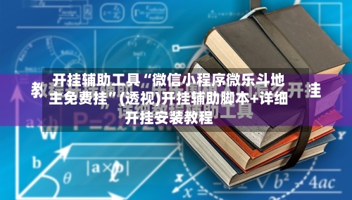 开挂辅助工具“微信小程序微乐斗地主免费挂”(透视)开挂辅助脚本+详细开挂安装教程-第2张图片