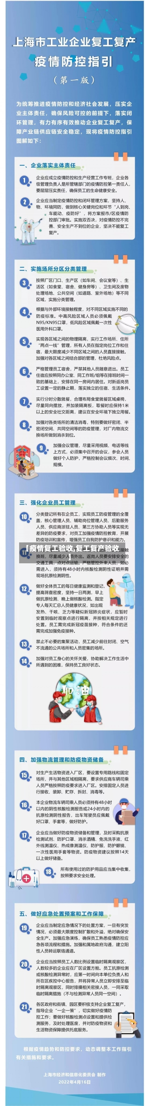【疫情复工验收,复工复产验收】-第1张图片