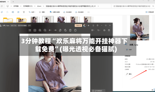 3分钟教程“欢乐麻将万能开挂神器下载免费”(曝光透视必备猫腻)