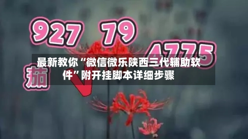 最新教你“微信微乐陕西三代辅助软件	”附开挂脚本详细步骤-第1张图片