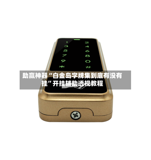 助赢神器“白金岛字牌集到底有没有挂”开挂辅助透视教程