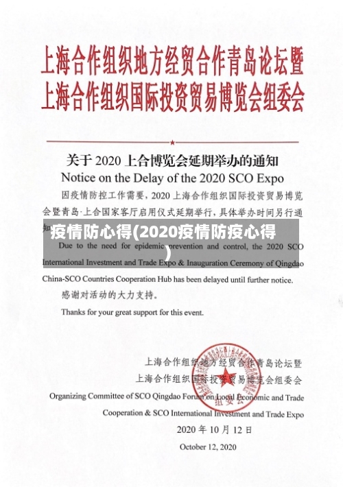 疫情防心得(2020疫情防疫心得)