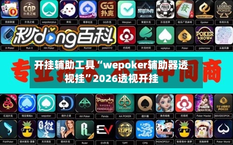 开挂辅助工具“wepoker辅助器透视挂	”2026透视开挂-第2张图片