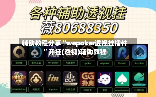 辅助教程分享“wepoker透视挂插件”开挂(透视)辅助教程-第1张图片