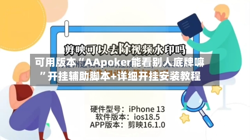 可用版本“AApoker能看别人底牌嘛”开挂辅助脚本+详细开挂安装教程