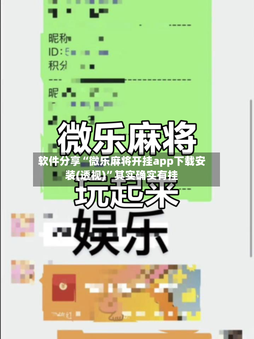 软件分享“微乐麻将开挂app下载安装(透视)	”其实确实有挂-第2张图片