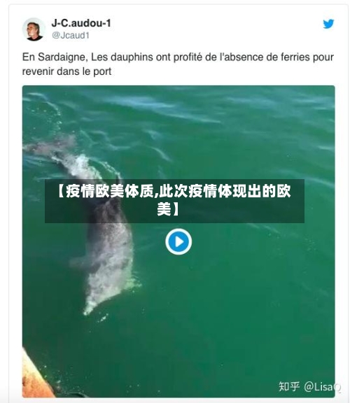 【疫情欧美体质,此次疫情体现出的欧美】