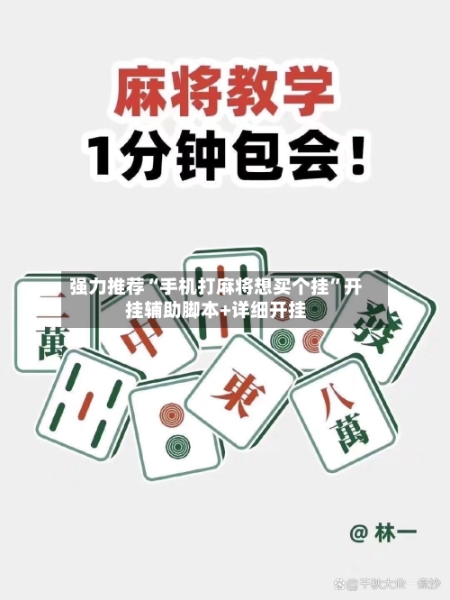 强力推荐“手机打麻将想买个挂”开挂辅助脚本+详细开挂-第1张图片