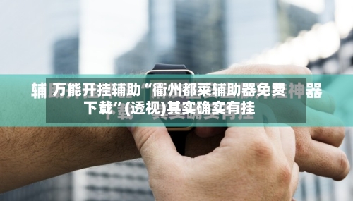 万能开挂辅助“衢州都莱辅助器免费下载”(透视)其实确实有挂-第2张图片