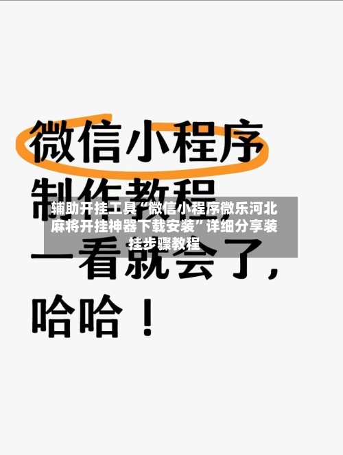 辅助开挂工具“微信小程序微乐河北麻将开挂神器下载安装”详细分享装挂步骤教程-第1张图片
