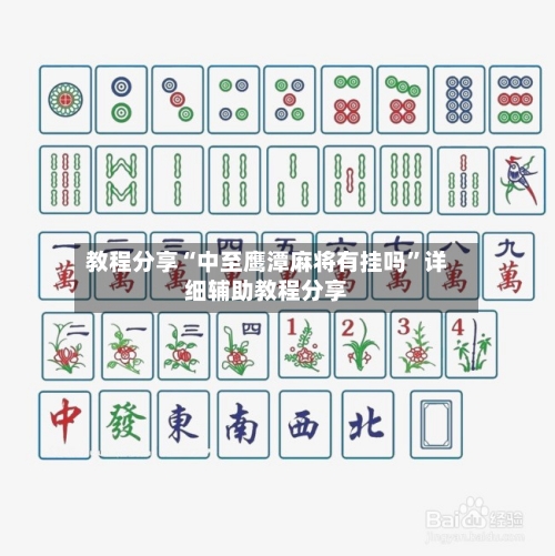 教程分享“中至鹰潭麻将有挂吗”详细辅助教程分享