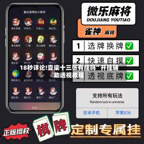 18秒详论!壹柒十三张有挂吗”开挂辅助透视教程-第1张图片
