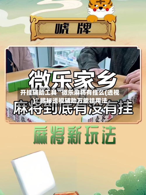 开挂辅助工具“微乐麻将有挂么(透视)	”揭秘透视辅助万能挂用法-第1张图片