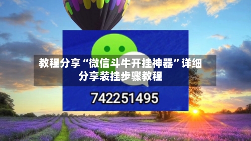 教程分享“微信斗牛开挂神器”详细分享装挂步骤教程
