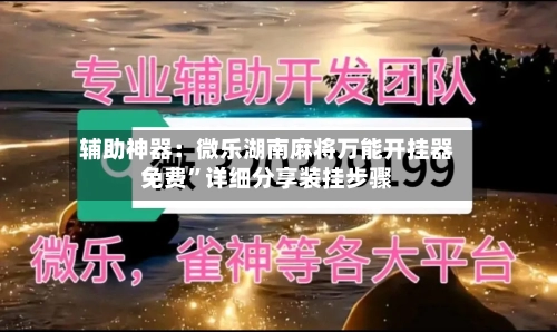 辅助神器：微乐湖南麻将万能开挂器免费”详细分享装挂步骤-第3张图片