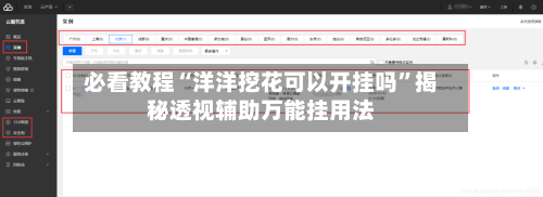 必看教程“洋洋挖花可以开挂吗”揭秘透视辅助万能挂用法