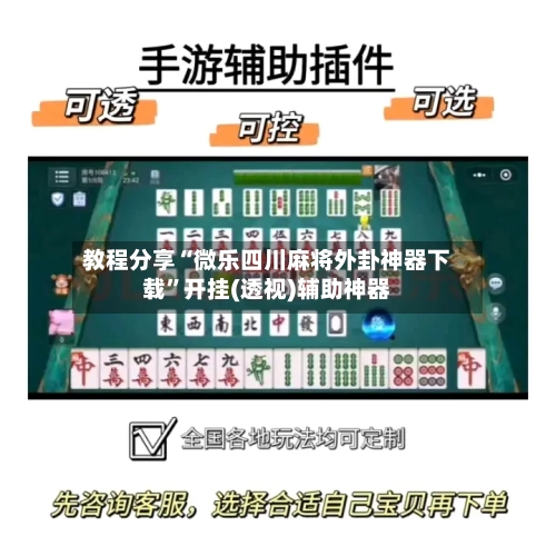 教程分享“微乐四川麻将外卦神器下载”开挂(透视)辅助神器-第3张图片