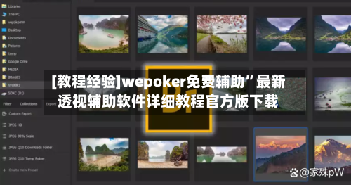 [教程经验]wepoker免费辅助”最新透视辅助软件详细教程官方版下载