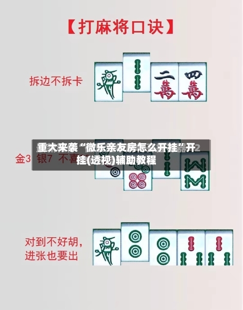 重大来袭“微乐亲友房怎么开挂”开挂(透视)辅助教程-第2张图片