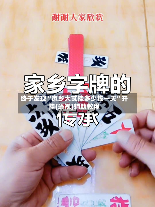 终于发现“家乡大贰挂多少钱一天”开挂(透视)辅助教程