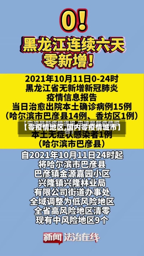 【零疫情地区,国内零疫情城市】-第1张图片