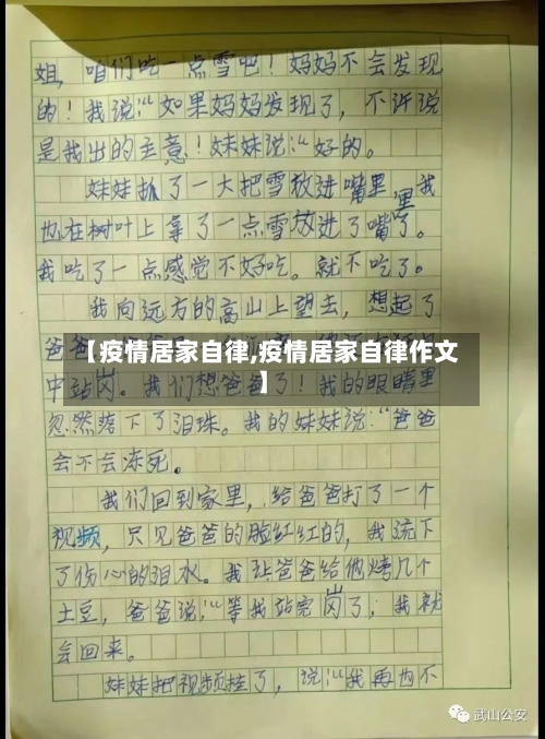 【疫情居家自律,疫情居家自律作文】